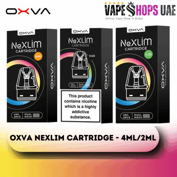 OXVA NEXLIM CARTRIDGE - 4ML/2ML