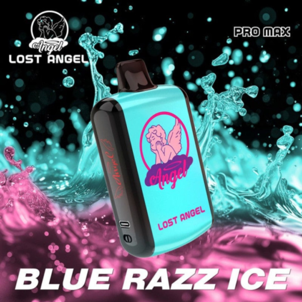 LOST ANGEL PRO MAX 20000 PUFFS DISPOSABLE VAPE - BLUE RAZZ ICE