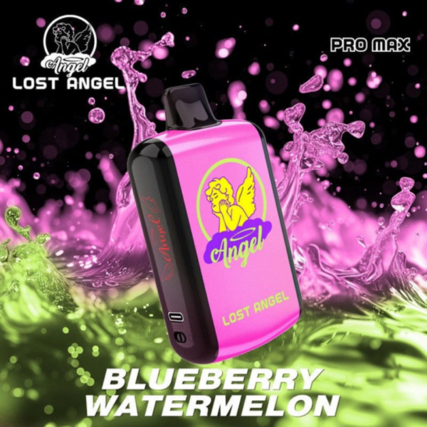 LOST ANGEL PRO MAX 20000 PUFFS DISPOSABLE VAPE - BLUEBERRY WATERMELON