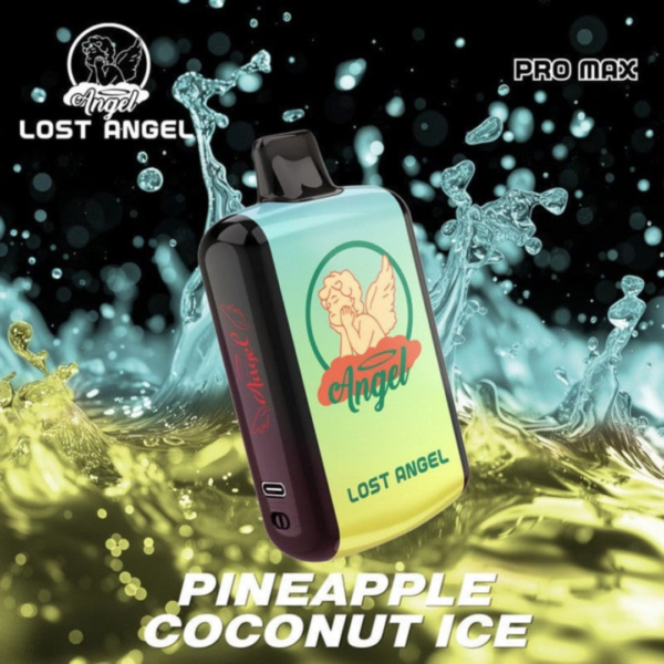 LOST ANGEL PRO MAX 20000 PUFFS DISPOSABLE VAPE - PINEAPPLE COCONUT ICE