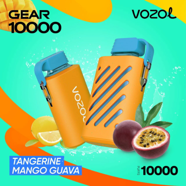 VOZOL GEAR 10000 PUFFS DISPOSABLE - TANGERINE MANGO GUAVA